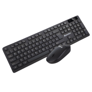 Set teclado y mouse KM400 Negro