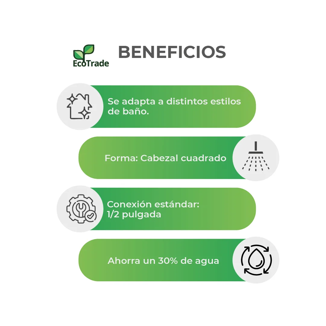 Torre de Ducha Multifuncional con Hidromasaje Ecotrade - Imagen 3