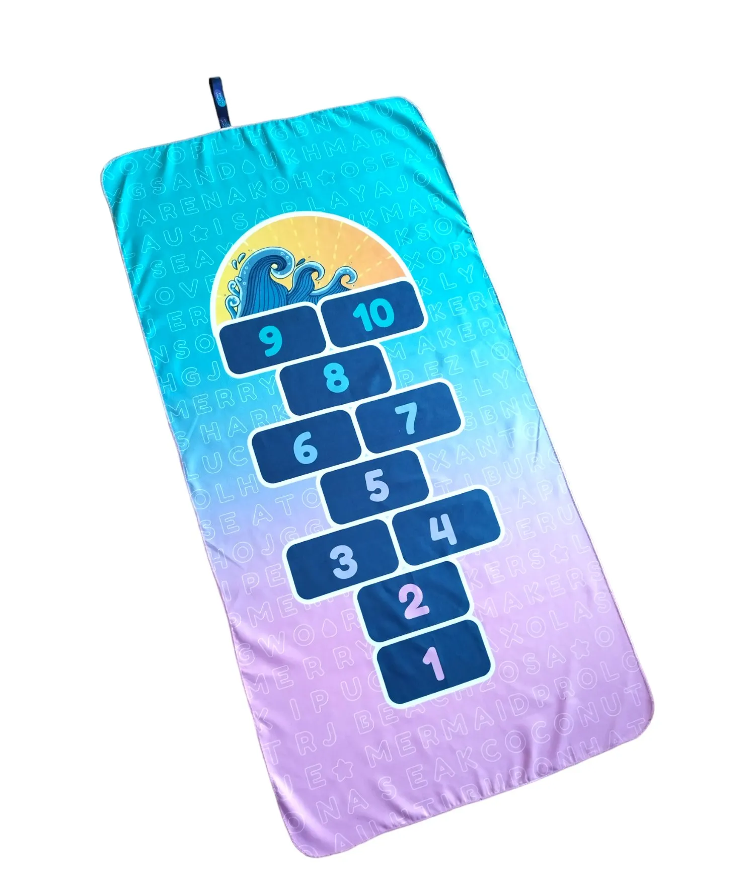 Toalla de playa Pasatiempos Rosa - Imagen 2