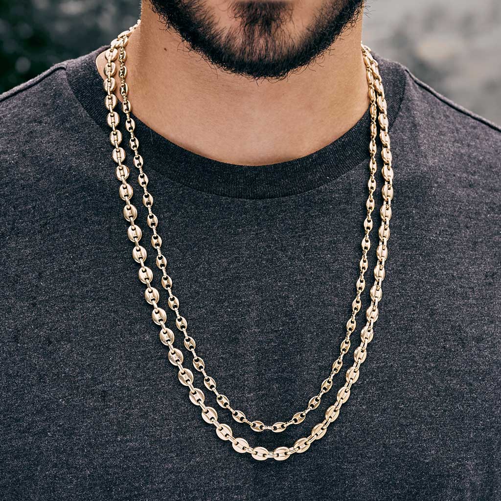 Combo Ancla Cadena y Pulso tejido 4mm - Imagen 4