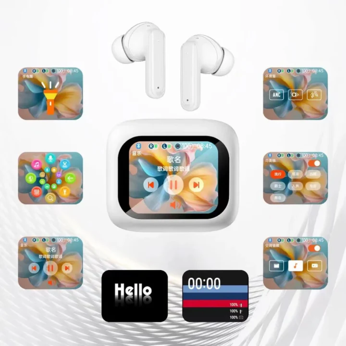 Audífonos Inalámbricos Airpods Modelo Tour Plus - Imagen 3