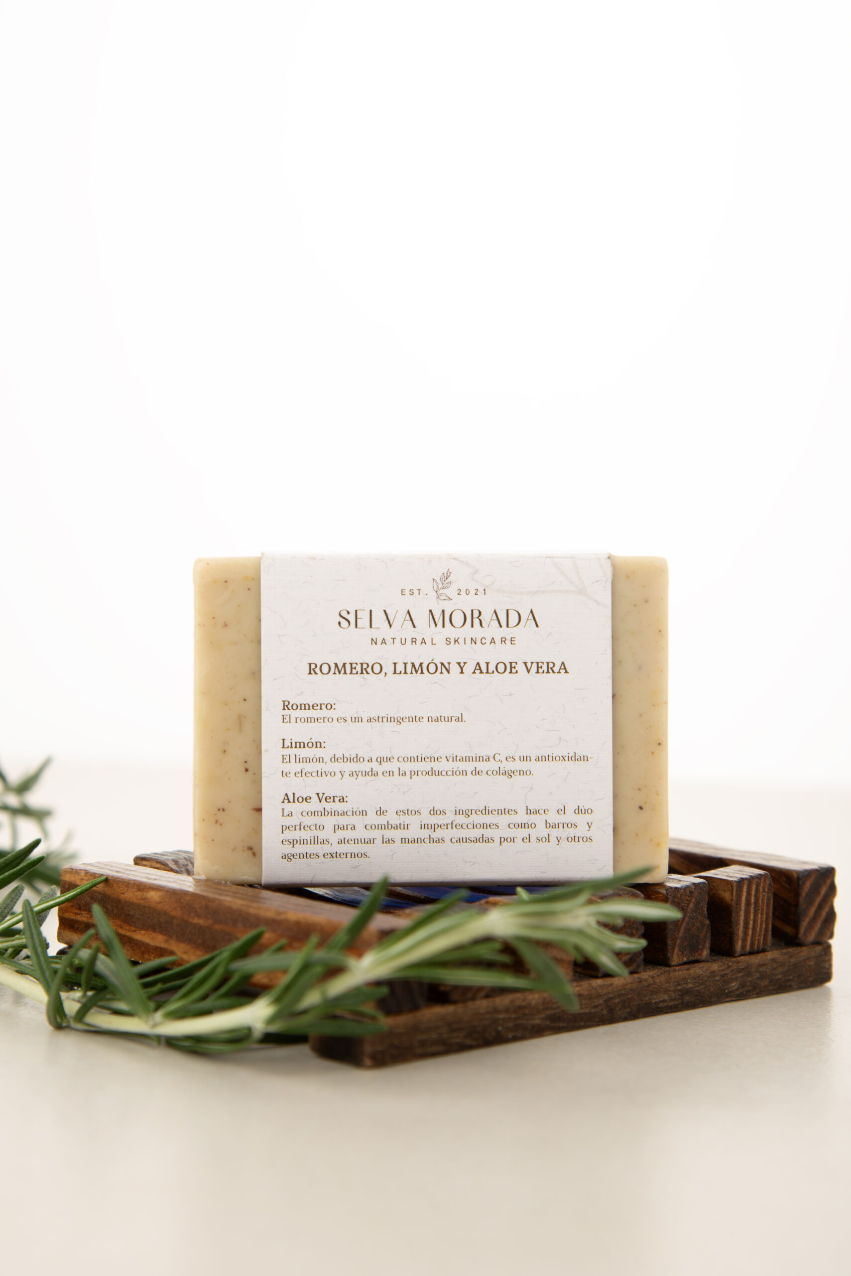 Jabón artesanal Selva Morada - Imagen 2