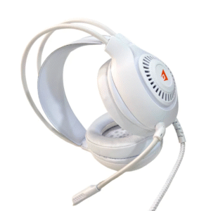 Audífonos Diadema Gaming RGB Jertech HG01 Blancos