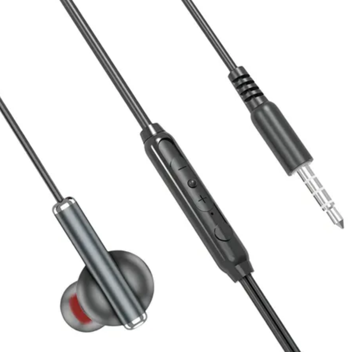 Audífonos color Negro con doble parlante Modelo 1530 - Imagen 3