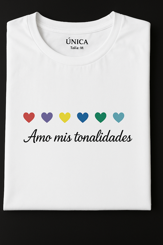 Camiseta Amo mis tonalidades - Imagen 2