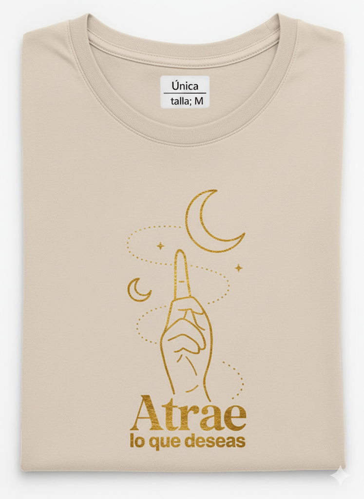 Camiseta Atrae lo que deseas - Imagen 2