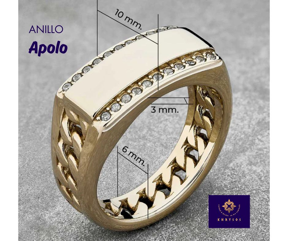 Anillo apolo personalizable - Imagen 3
