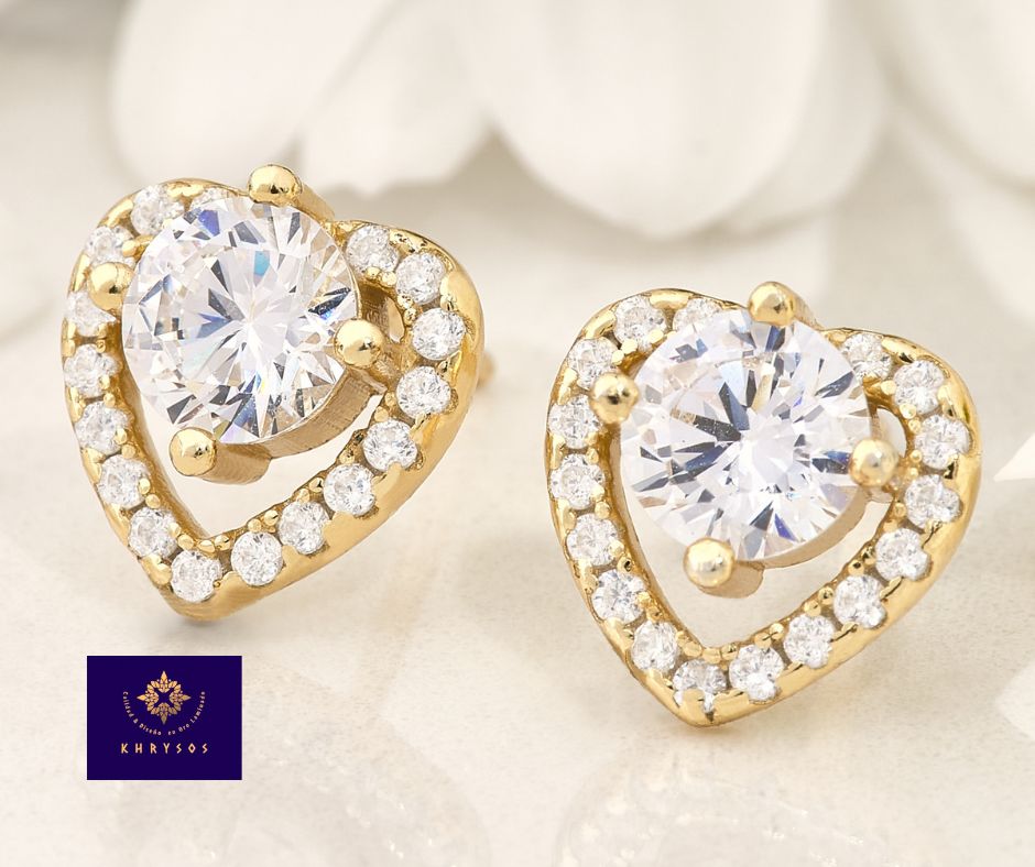 Aretes Bella Plata Oro