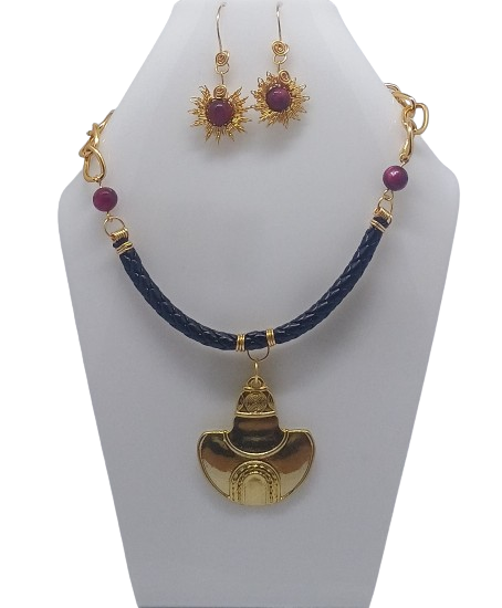 Juego de Collar en Arte y Amuleto Precolombino