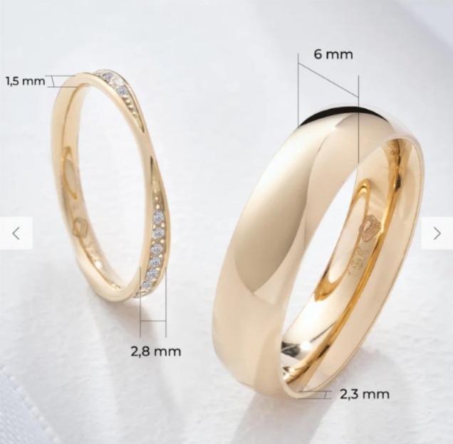 Argollas matrimoniales aura - Imagen 4