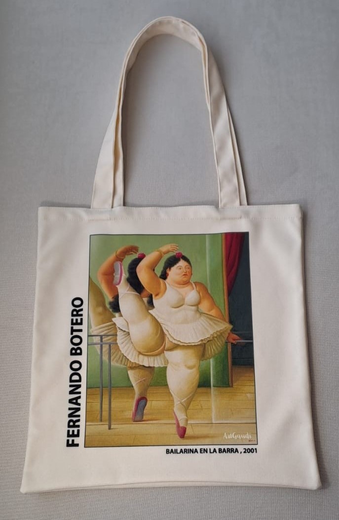 TOTEBAG LA BAILARINA DE FERNANDO BOTERO - Imagen 2