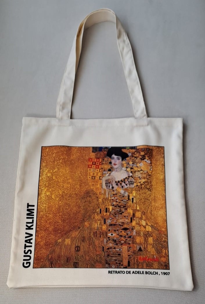 TOTEBAG LA DAMA DE ORO DE GUSTAV KLIMT - Imagen 2