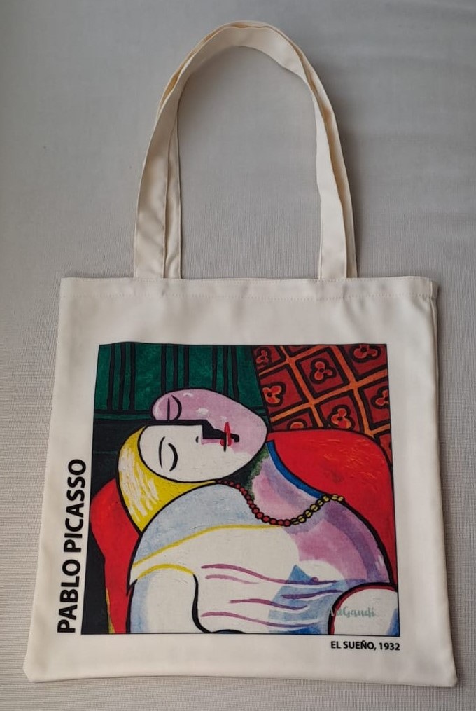 TOTEBAG EL DESCANSO DE PABLO PICASSO - Imagen 2