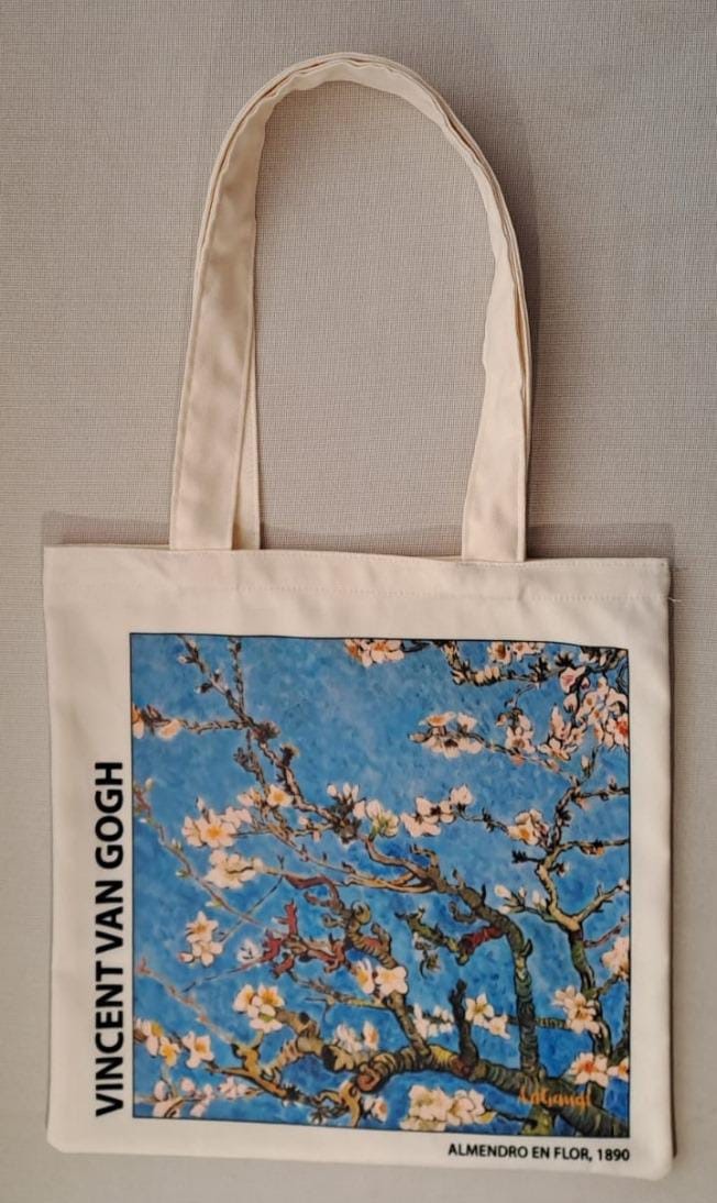 TOTEBAG ALMENDRO EN FLOR DE VICENT VAN GOGH - Imagen 2
