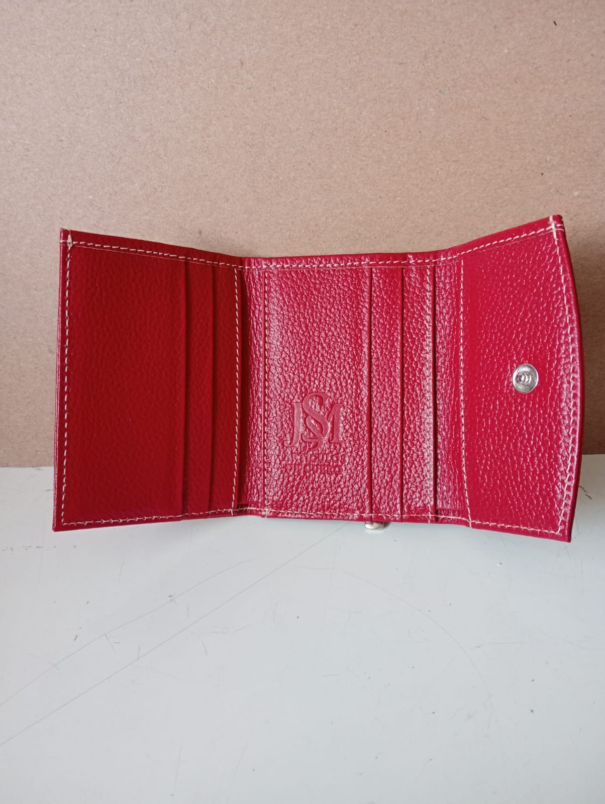 Mini Billetera Cuero Puro - Imagen 3