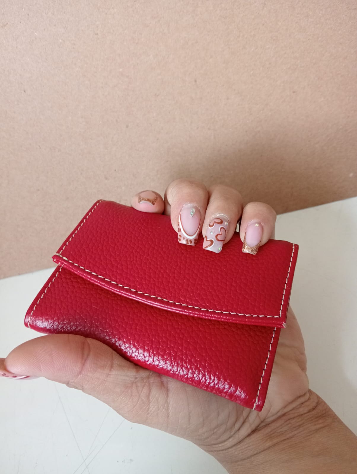 Mini Billetera Cuero Puro - Imagen 5