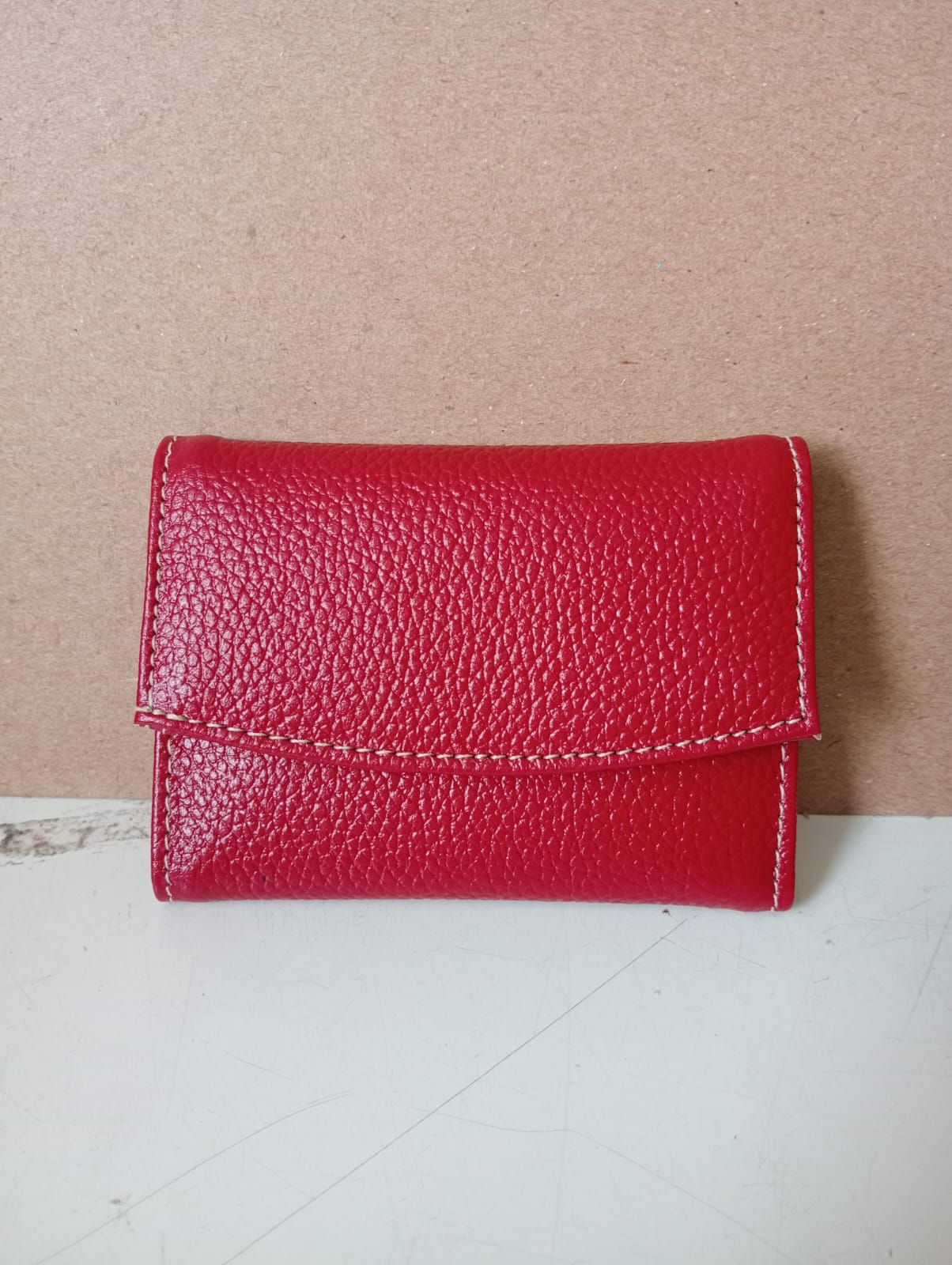 Mini Billetera Cuero Puro - Imagen 2