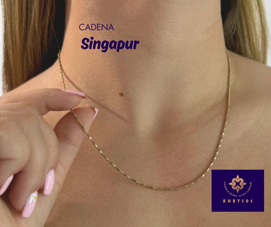 Cadena Singapur Mujer - Imagen 3