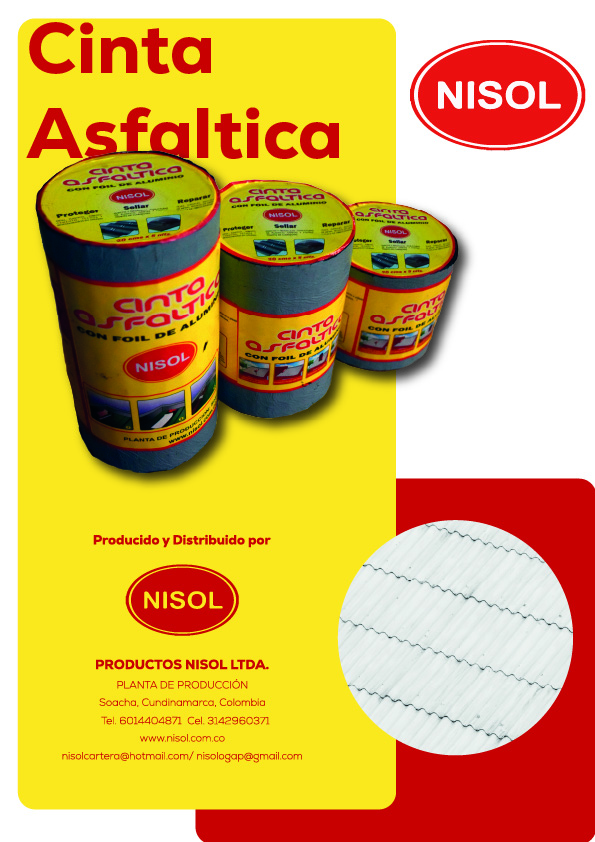 CINTA ASFALTICA AUTOADHESIVA - Imagen 3