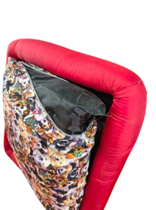 CAMA PARA MASCOTAS CON TELA ANTIFLUIDO TALLA M - Imagen 3