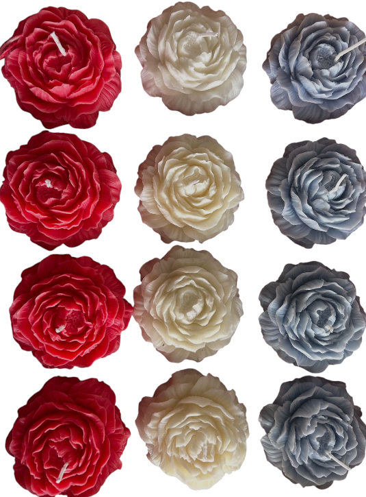 Vela Flor de Loto x 6