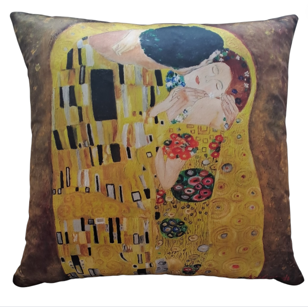 COJíN OBRA CLASICA EL BESO DE KLIMT