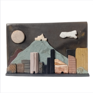 Monserrate en piedra tipo souvenir