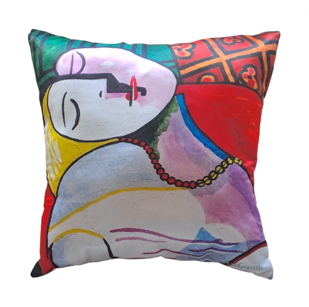 COJíN EL DESCANSO DE PABLO PICASSO
