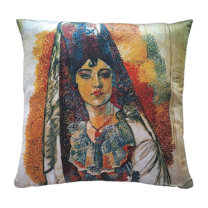 COJíN LA DAMA DE LA MANTILLA DE PABLO PICASSO