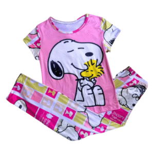 Pijama para niña de Snoopy