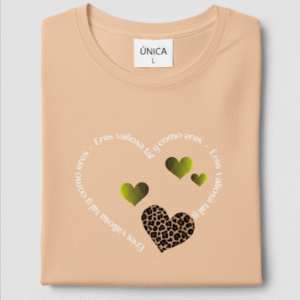 Camiseta eres valiosa tal como eres