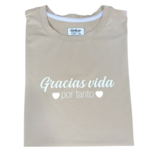 Camiseta Gracias Vida Por Tanto
