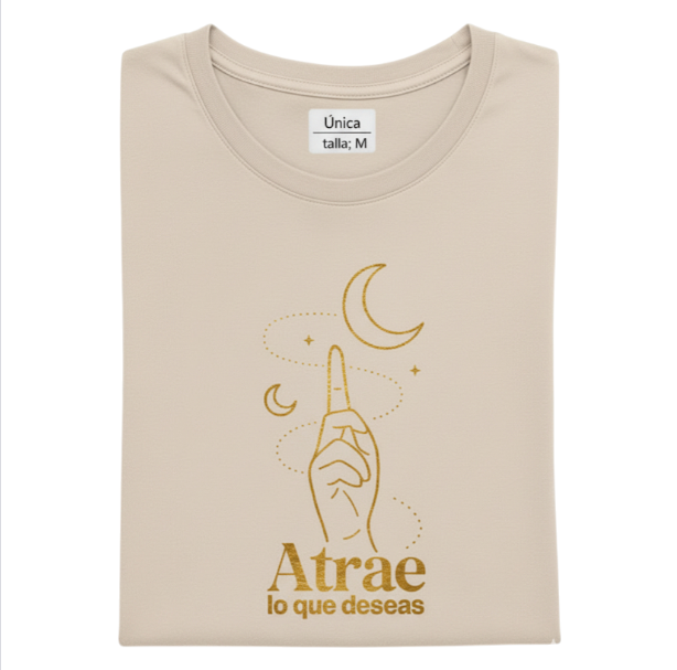 Camiseta Atrae lo que deseas