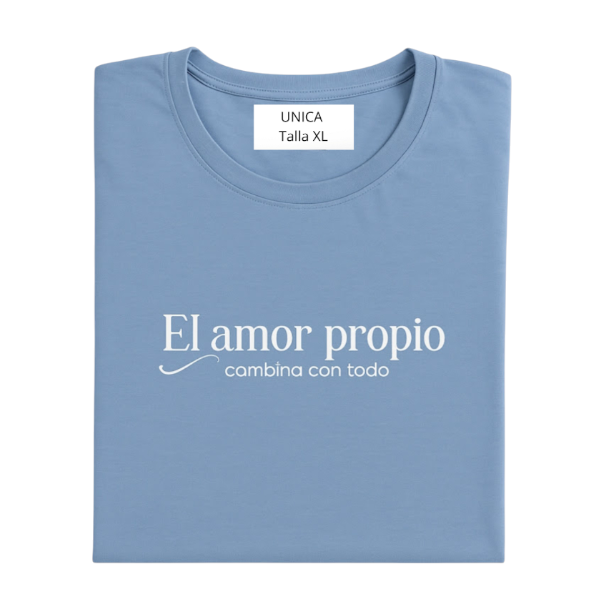 Camiseta El amor propio combina con todo