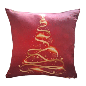 COJín áRBOL DE NAVIDAD ROJO