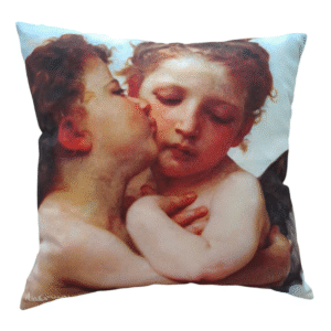 COJín EL PRIMER BESO WILLIAM ADOLPHE BOUGUEREAU
