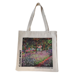 TOTEBAG EL JARDIN GIVERNY DE CLAUDE MONET