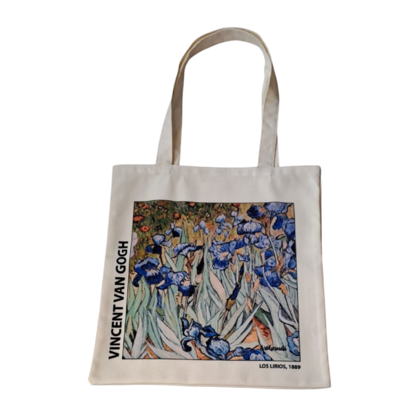 TOTEBAG LOS LIRIOS DE VICENT VAN GOGH