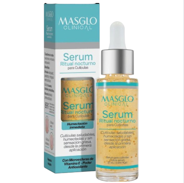 MASGLO CLINICAL SERUM RITUAL NOCTURNO PARA CUTICULAS 27ML