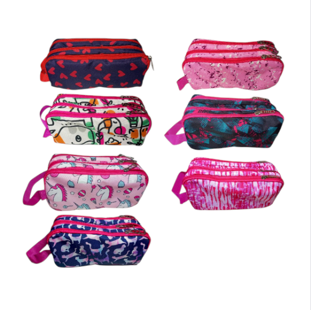 Cartuchera Deluxe 3 bolsillos estampada - Imagen 3