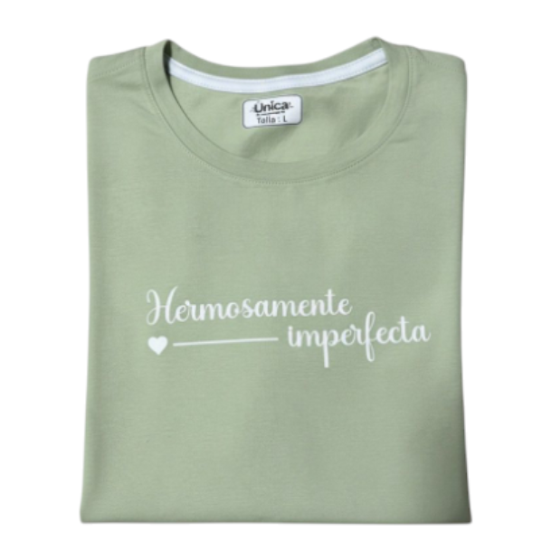 Camiseta Hermosamente imperfecta