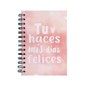 Agenda de notas Emprendedora Frases de Amor