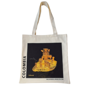 TOTEBAG BOLSA MUISCA ARTE PRECOLOMBINO