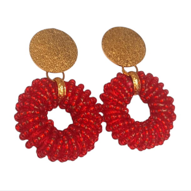 Aretes Fuego Divino