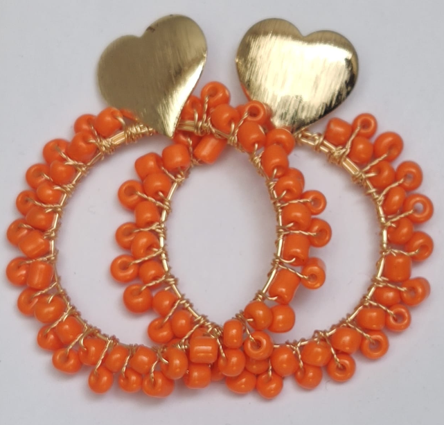 Maxi Aretes Amanecer Caribeño