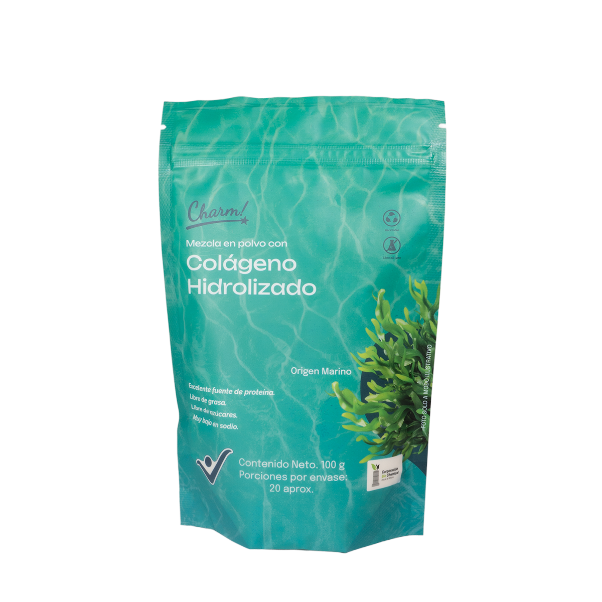 Colágeno Hidrolizado Marino 100g Bio chemical