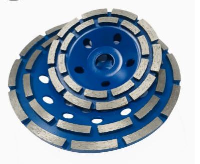 DISCO COPA DIAMANTE ABRASIVO DOBLE FILA CONCRETO 4 PULG - Imagen 5
