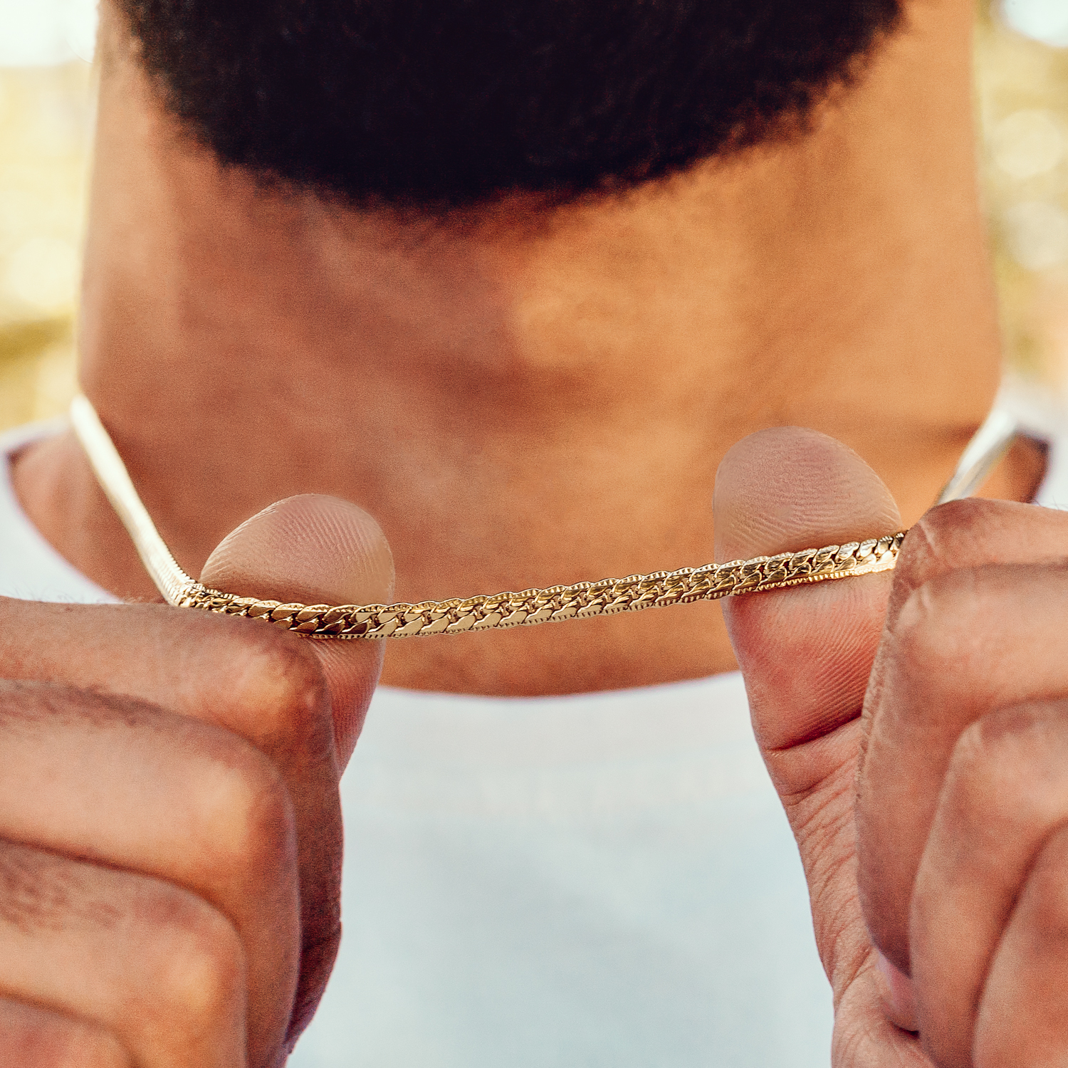 Cadena Grabada Hombre - Imagen 2