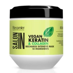 RECAMIER VEGAN KERATIN Y COLLAGEN RECHARGE MASK 10 INGREDIENTES 500G