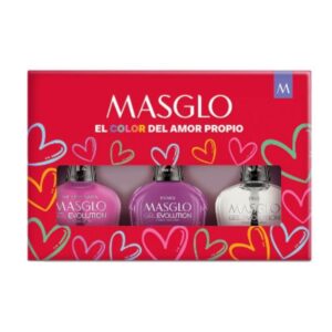MASGLO KIT DINAMICA GEL EVOLUTION ESMALTE PARA UÑAS